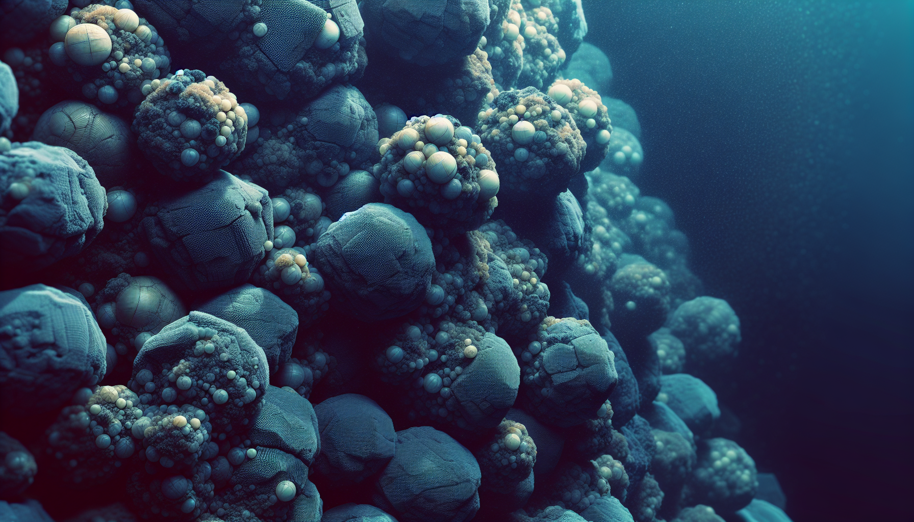 Polymetallic nodules on the ocean floor central to the deep-sea mining controversy