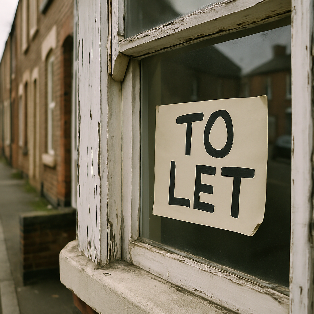 To Let sign on UK property reflecting the housing crisis 2026 rental shortage
