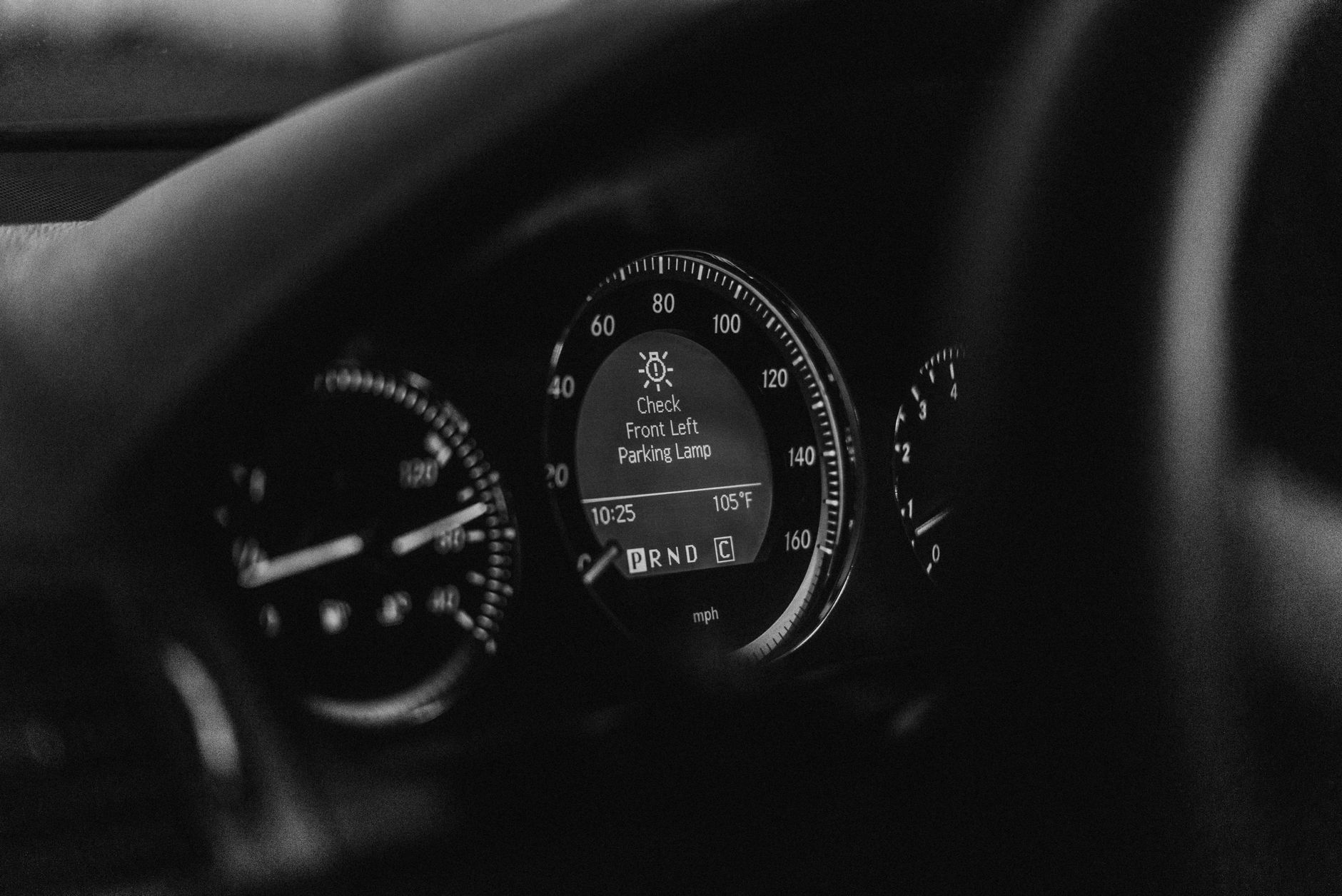 Car dashboard odometer relevant to road pricing UK mileage charges